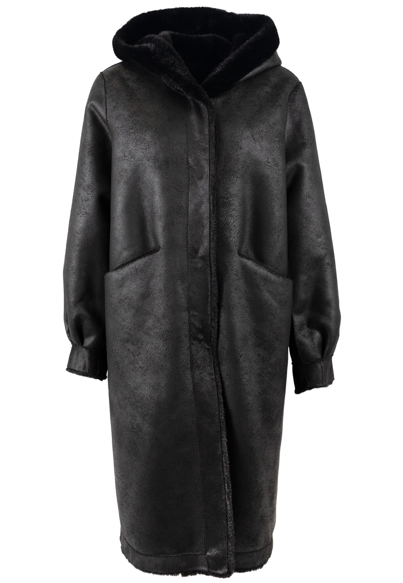 Damen Mantel 2102-0019 black