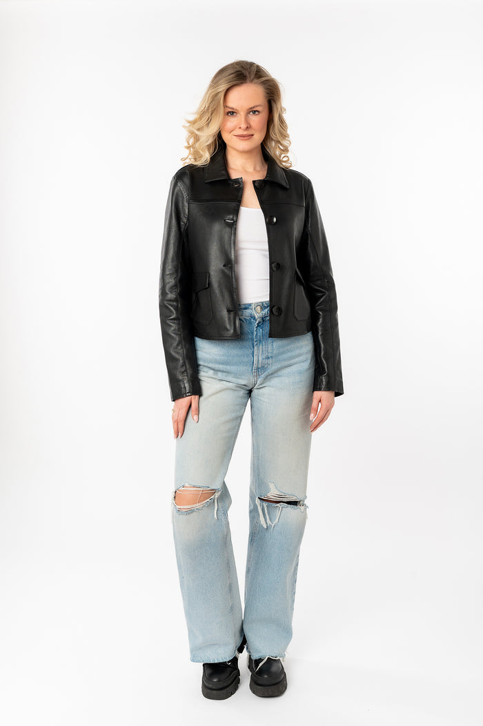 Lederjacke 3101-0052 black