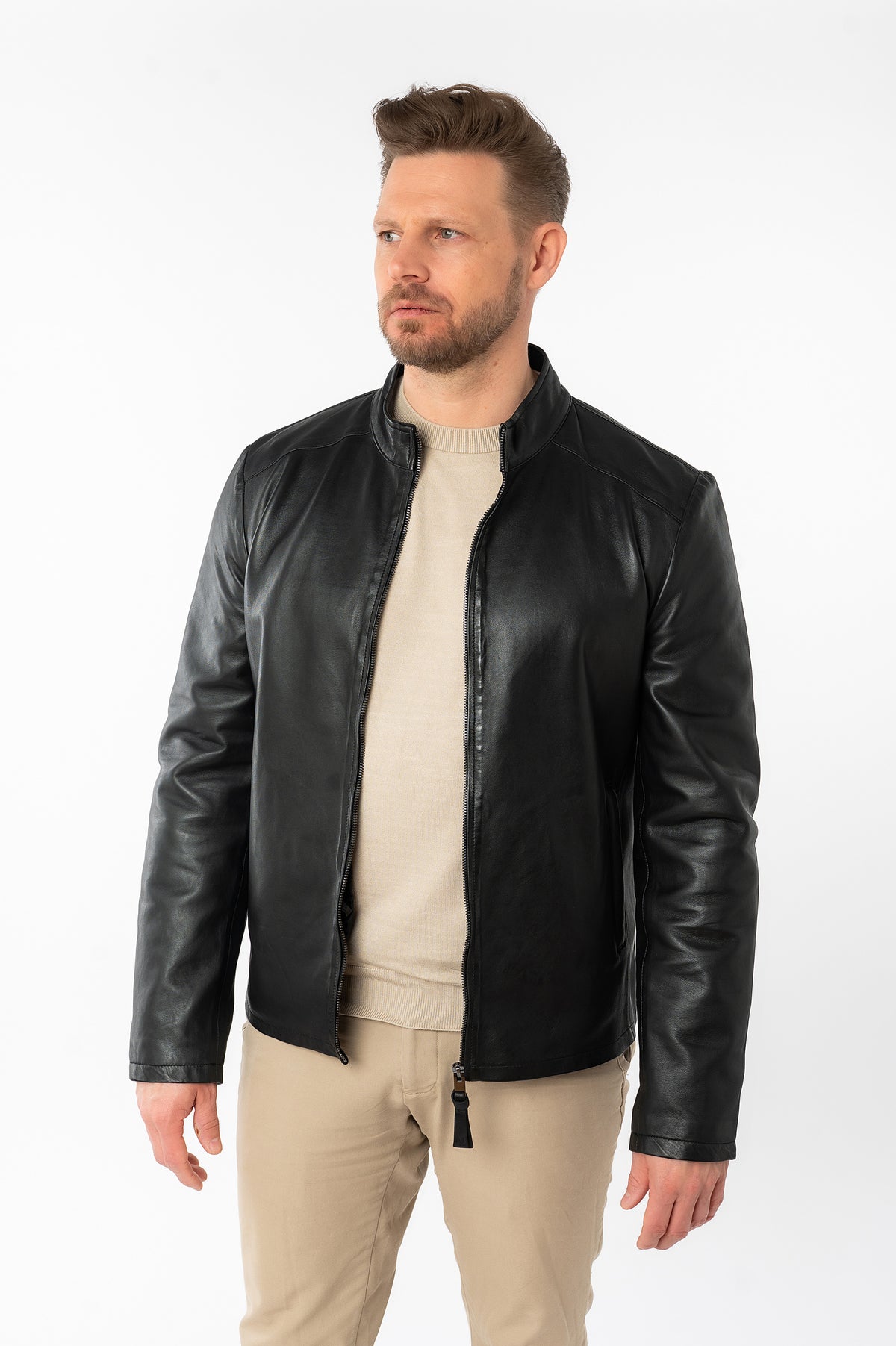 Lederjacke 3201-0036 black