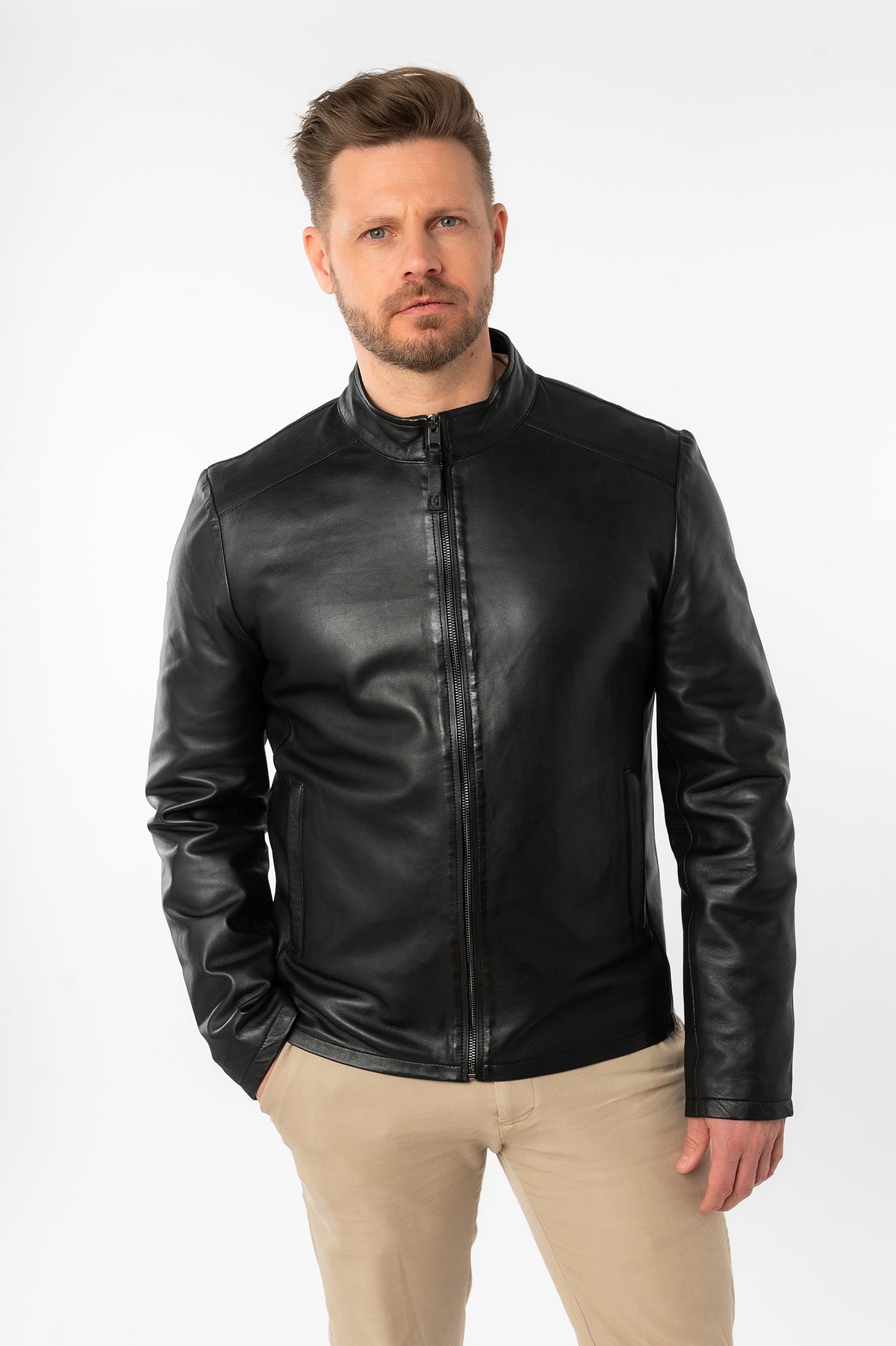 Lederjacke 3201-0036 black