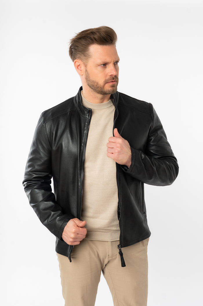 Lederjacke 3201-0036 black