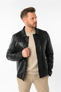 Lederjacke 3201-0037 black