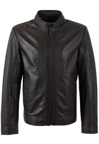 Lederjacke 3201-0027 dark brown